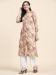 Picture of Charming Cotton Pale Golden Rod Kurtis & Tunic