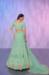 Picture of Georgette & Net Dark Sea Green Lehenga Choli