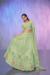 Picture of Georgette & Net Dark Sea Green Lehenga Choli