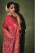 Picture of Enticing Silk Crimson Saree