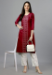 Picture of Pretty Cotton Maroon Kurtis & Tunic