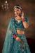 Picture of Statuesque Silk Light Slate Grey Lehenga Choli