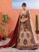 Picture of Well Formed Chiffon & Silk Rosy Brown Lehenga Choli