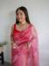 Picture of Lovely Organza Pale Violet Red Saree