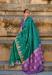 Picture of Amazing Silk Teal Saree