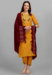 Picture of Radiant Cotton Chocolate Readymade Salwar Kameez