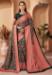 Picture of Admirable Georgette Dark Slate Grey Saree