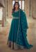 Picture of Fine Silk Teal Anarkali Salwar Kameez