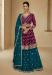 Picture of Resplendent Georgette Maroon Straight Cut Salwar Kameez