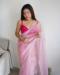 Picture of Sublime Organza Thistle Saree