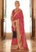 Picture of Exquisite Silk Fire Brick Saree