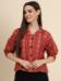 Picture of Admirable Cotton Indian Red Kurtis & Tunic