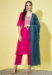 Picture of Cotton & Silk Light Coral Readymade Salwar Kameez