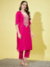 Picture of Cotton & Silk Light Coral Readymade Salwar Kameez