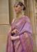 Picture of Magnificent Silk Violet Saree