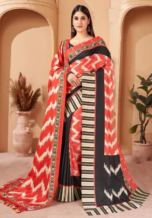 Picture of Grand Georgette Chocolate Saree