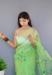 Picture of Admirable Organza Dark Sea Green Saree