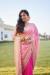 Picture of Superb Georgette Pale Violet Red Saree