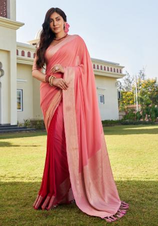 Picture of Admirable Georgette Indian Red Saree