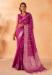 Picture of Pretty Georgette Medium Violet Red Saree