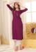 Picture of Sublime Silk Brown Kurtis & Tunic