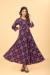 Picture of Bewitching Georgette Navy Blue Readymade Gown