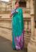 Picture of Statuesque Silk Teal Saree