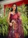 Picture of Enticing Organza Maroon Saree