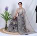 Picture of Exquisite Organza Dim Gray Saree