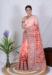 Picture of Splendid Organza Salmon Saree