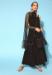 Picture of Elegant Georgette Black Readymade Salwar Kameez