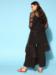 Picture of Elegant Georgette Black Readymade Salwar Kameez