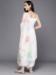 Picture of Georgette White Smoke Readymade Salwar Kameez