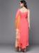 Picture of Delightful Georgette Salmon Readymade Salwar Kameez