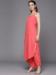 Picture of Delightful Georgette Salmon Readymade Salwar Kameez