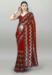 Picture of Wonderful Georgette Dark Red Saree