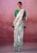 Picture of Alluring Linen White Saree