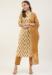 Picture of Superb Cotton Tan Readymade Salwar Kameez