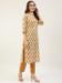 Picture of Superb Cotton Tan Readymade Salwar Kameez