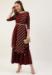 Picture of Excellent Crepe Maroon Readymade Salwar Kameez