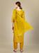 Picture of Exquisite Silk Dark Golden Rod Readymade Salwar Kameez