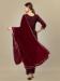 Picture of Pretty Silk Maroon Readymade Salwar Kameez