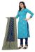 Picture of Silk Light Sea Green Straight Cut Salwar Kameez