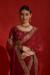 Picture of Stunning Georgette Maroon Saree