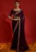 Picture of Magnificent Georgette Dark Olive Green Saree