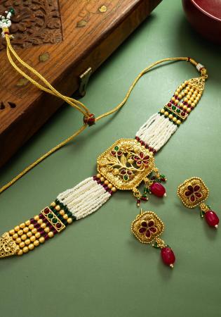 Picture of Gorgeous Khaki Necklace Set