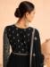 Picture of Resplendent Georgette Black Anarkali Salwar Kameez