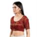 Picture of Beautiful Brasso Maroon Designer Blouse