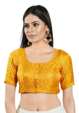 Picture of Superb Brasso Dark Golden Rod Designer Blouse