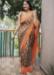 Picture of Radiant Linen Rosy Brown Saree